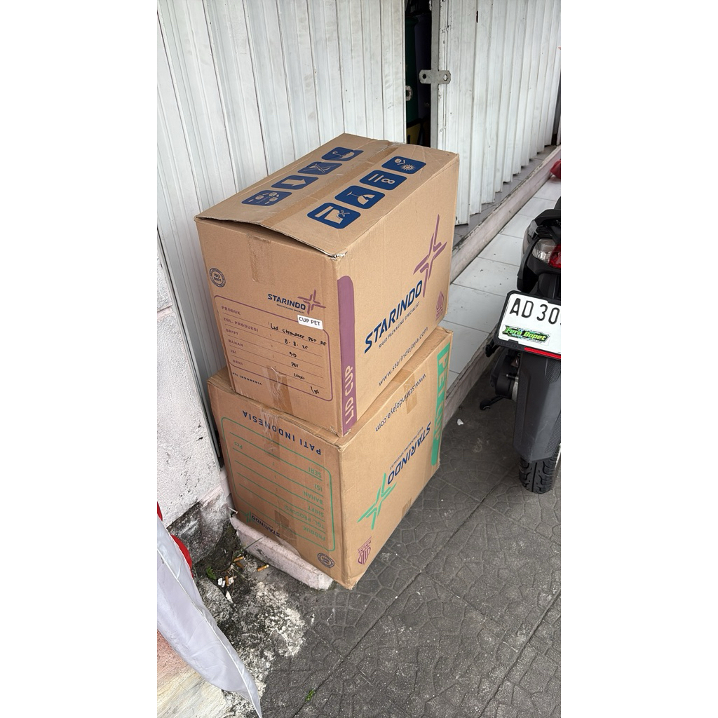 SABLON CUP STARINDO 22oz oval 9.5gram