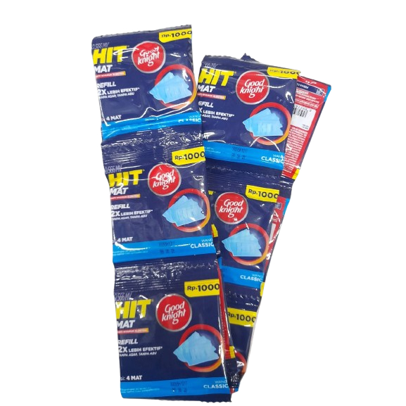 HIT MAT CLASSIC ELEKTRIK 1 RENTENG ISI 12 SACHET