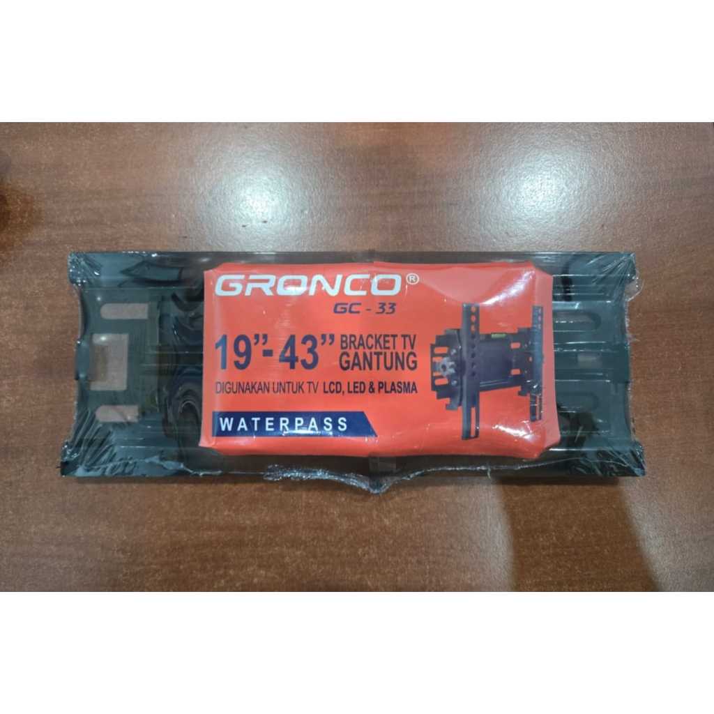 BRACKET TV GRONCO 19INC-43INC