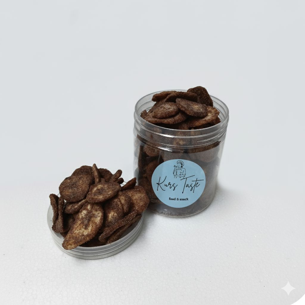 Keripik Pisang Coklat Bubuk