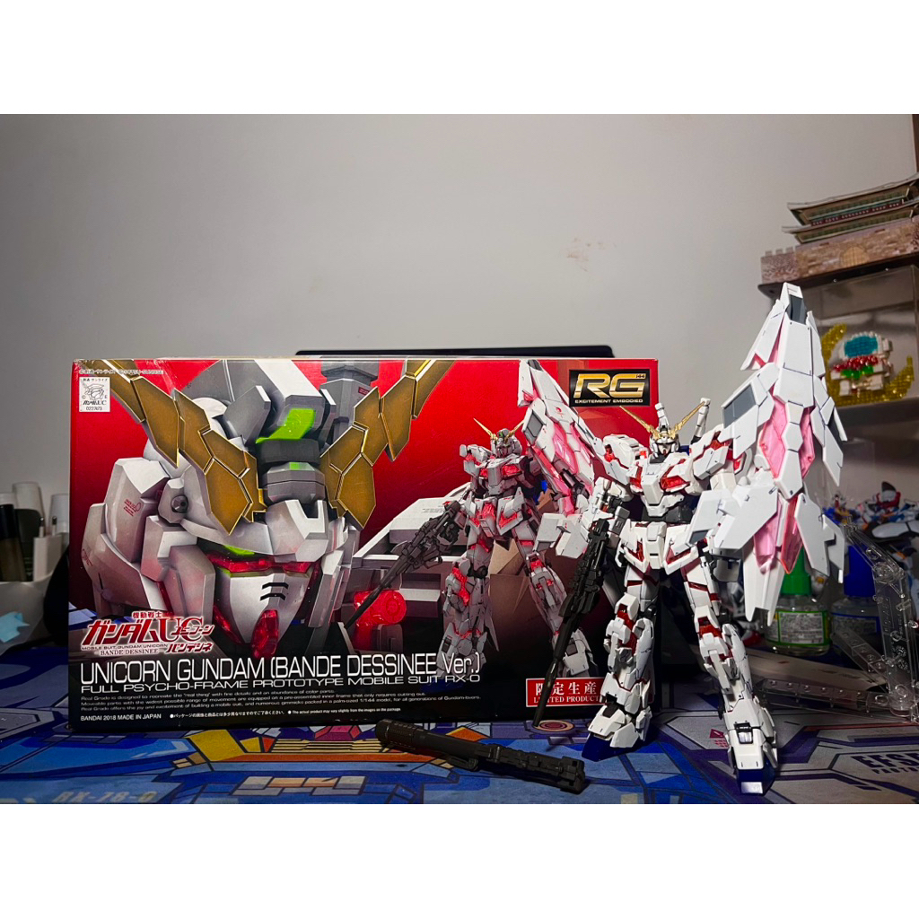 RG Unicorn Gundam Bande Desinee 1/144 Limited Premium Bandai