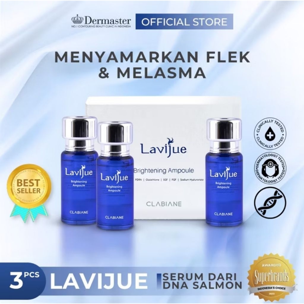 Dermaster lavijue serum package