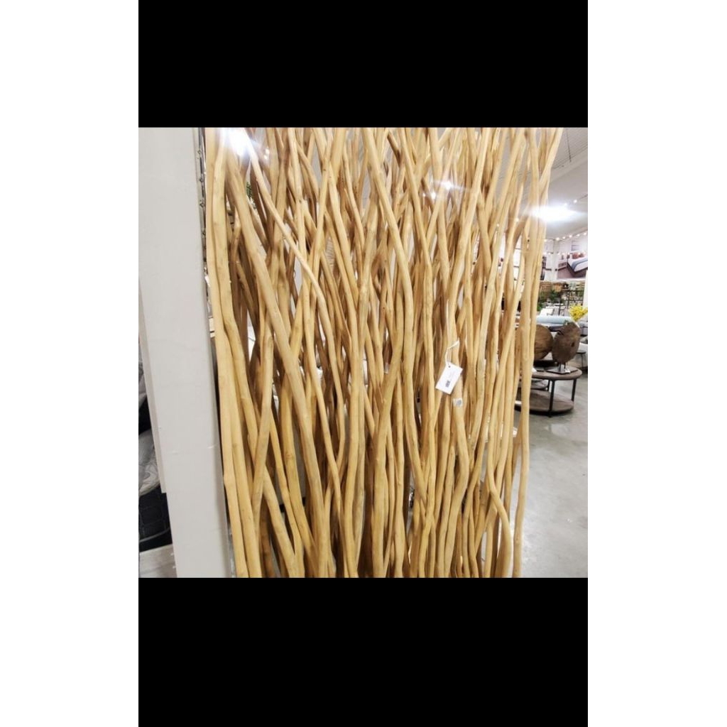 ranting pohon jati kayu ranting dekorasi panjang 200-300cm-4meter