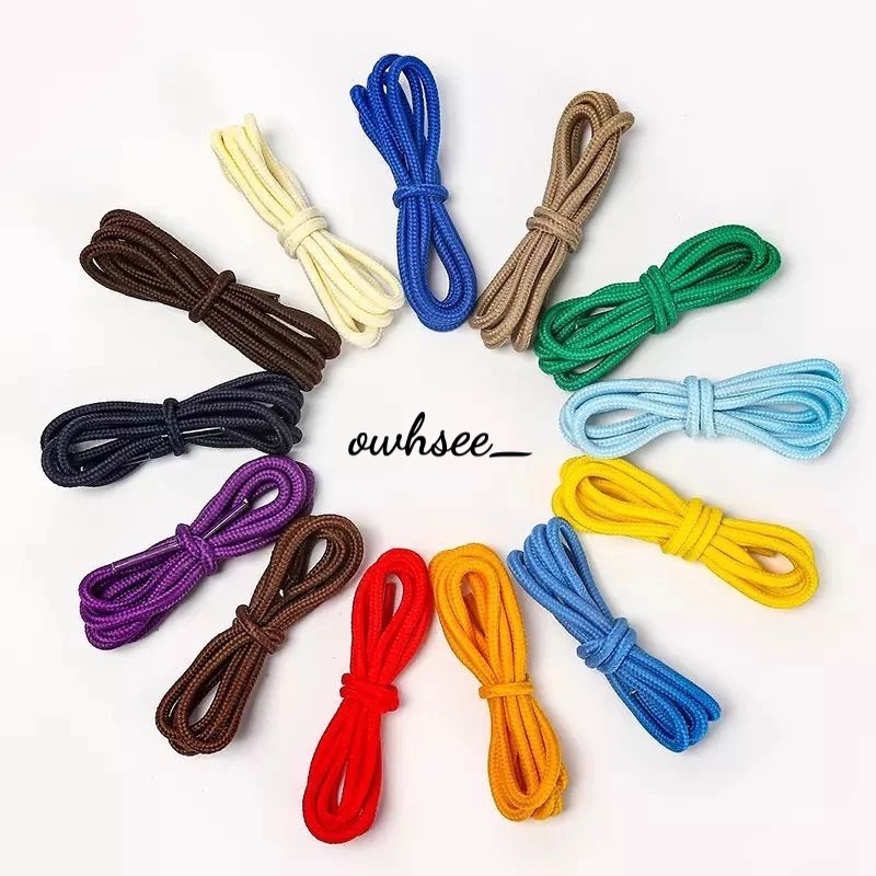 Tali Sepatu Sneakers Bulat / Tali Hoodie (Sepasang)