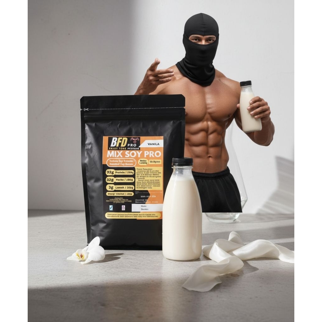 Susu Protein Kedelai/Susu Protein Mix Soy 500g/Bubuk Protein Kedelai/ Bubuk Protein/Susu Kedelai/Bub