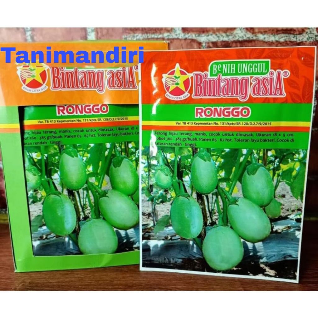 Benih Terong Pondoh Ronggo isi 10 gram