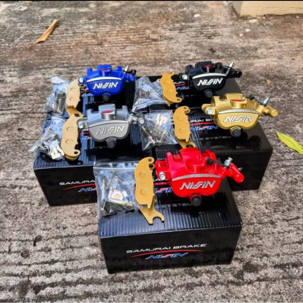 ( COD ) KALIPER NISIN 2P RX KING NEW OLD VARIASI KALIPER RX KING NEW KALIPER RX KING LAMA COBRA RXS 