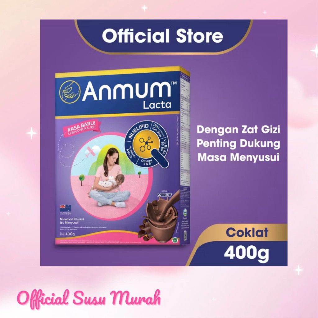 ANMUM LACTA COKLAT 200GR