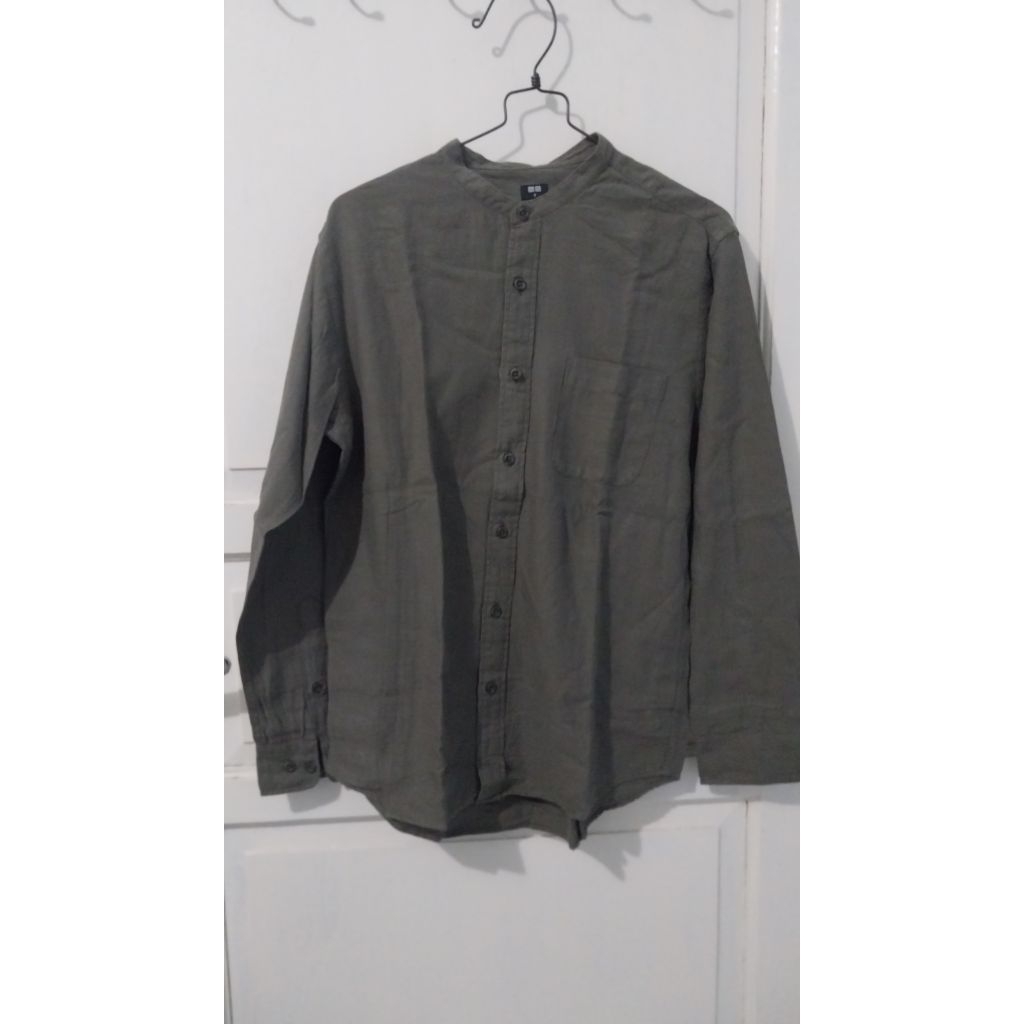 flanel uniqlo second