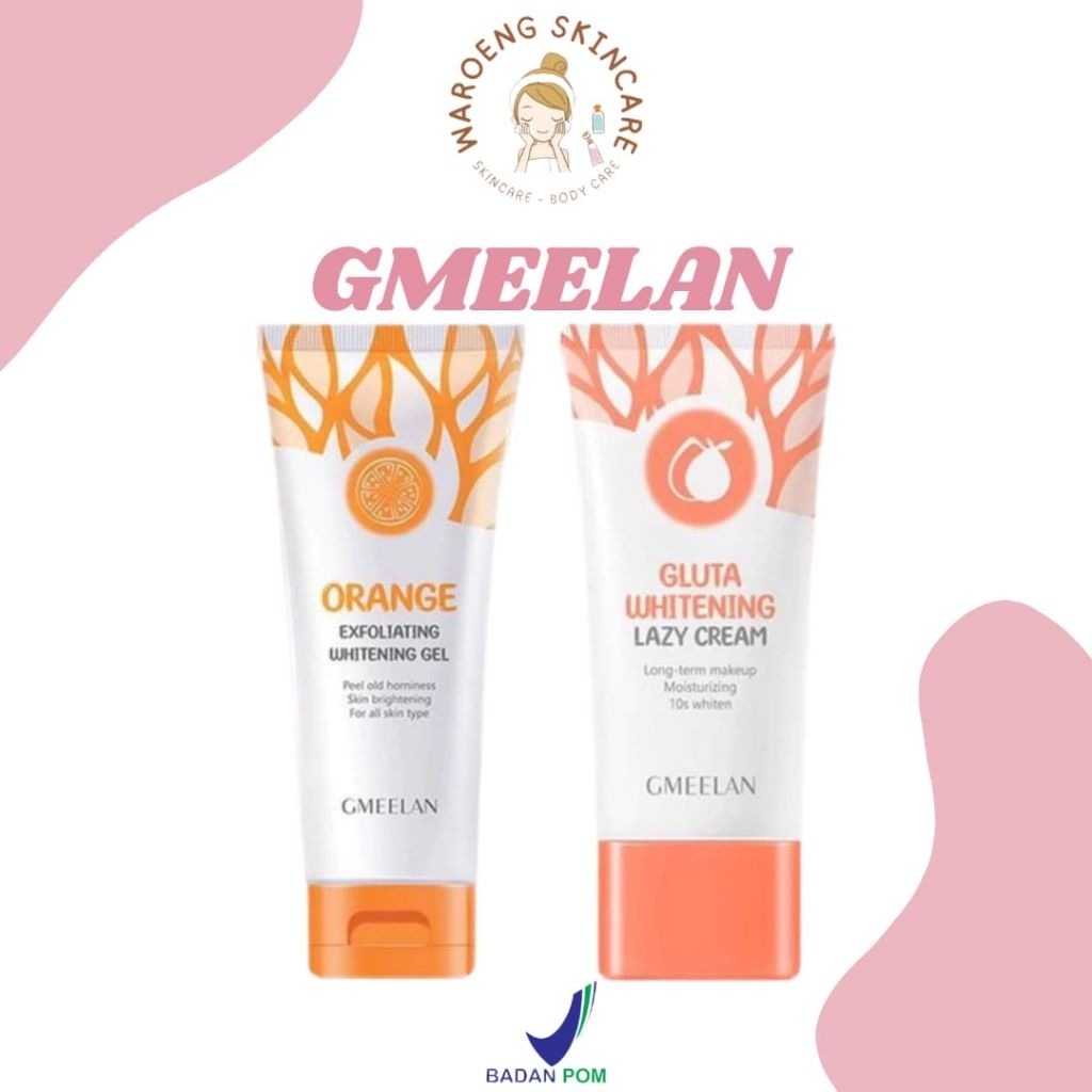 [FREE GIFT] GMEELAN / GMEELAN DAY CREAM PEMUTIH WAJAH / GMEELAN EXFOLIATING GEL / GMEELAN GLUTA WHIT