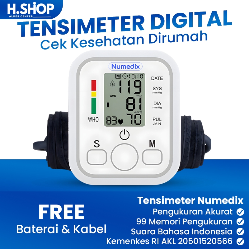 Alat Tensi Darah Digital Omicron Tensimeter Digital / Alat Pengukur Tensi Darah Gigital / Tensimeter