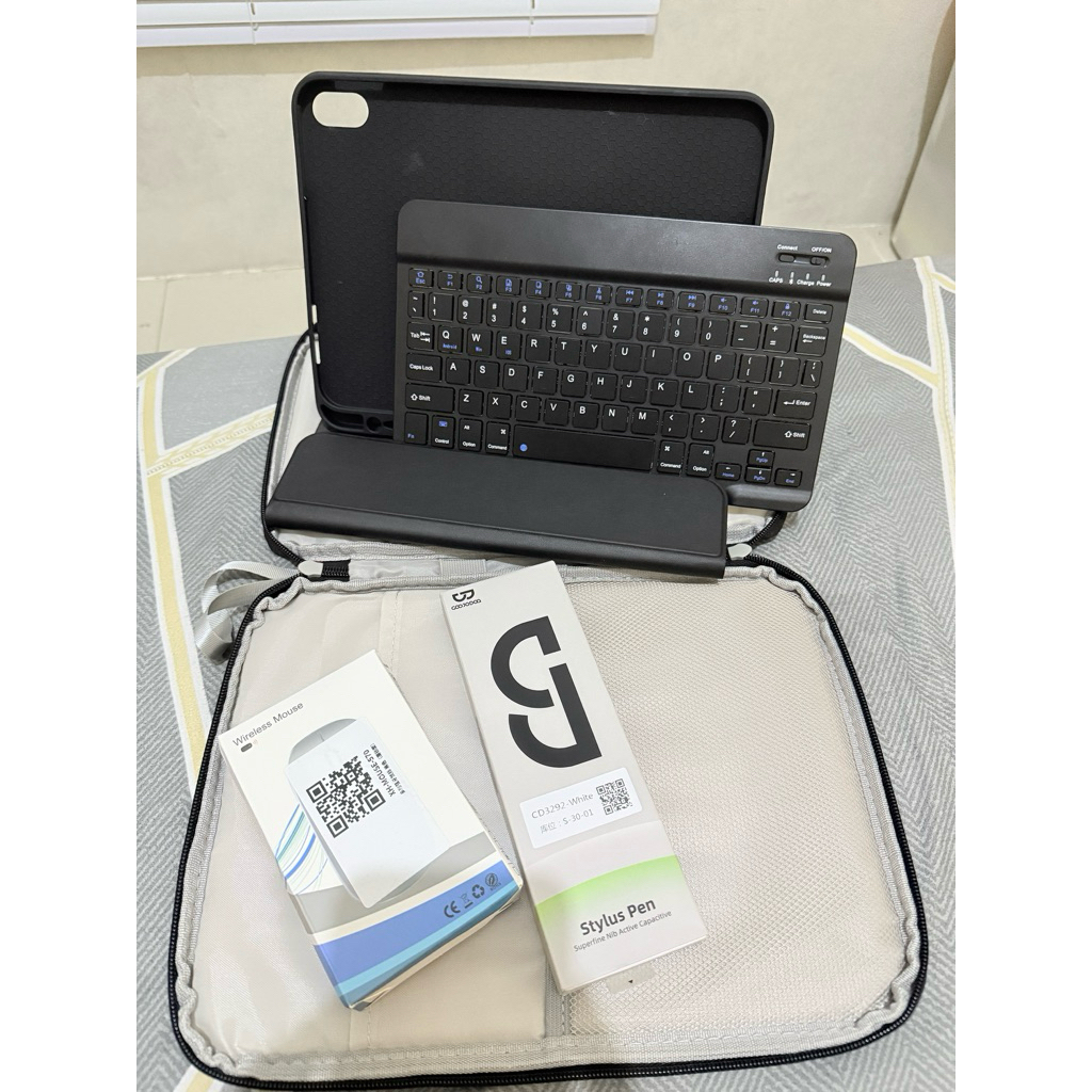 Tas Tab Case Keyboard Mouse Stylus Pen Gojodoq