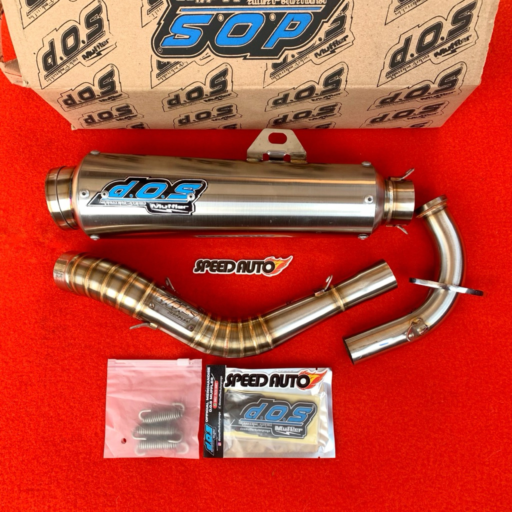 Knalpot DOS Muffler nmax aerox original