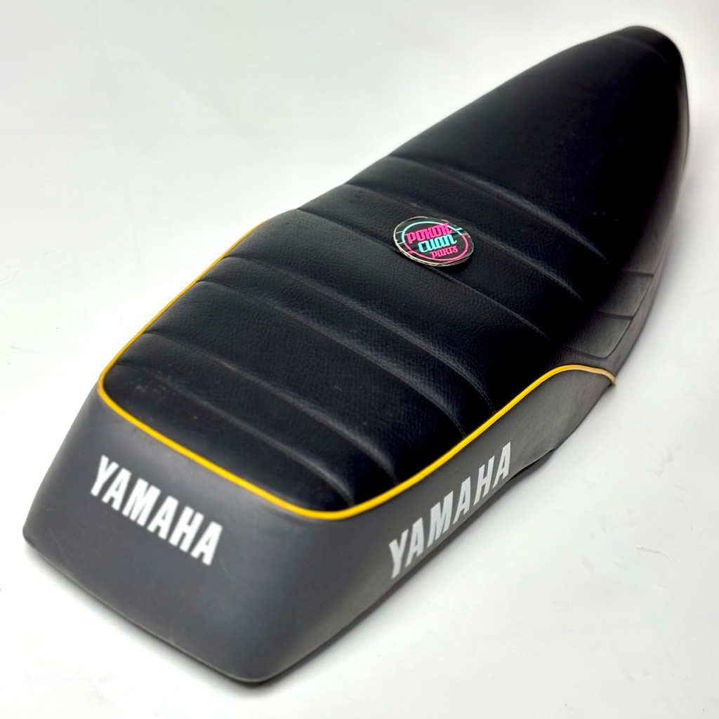Jok set Yamaha ALFA 2R 1991 1992 lis kuning ori YGP