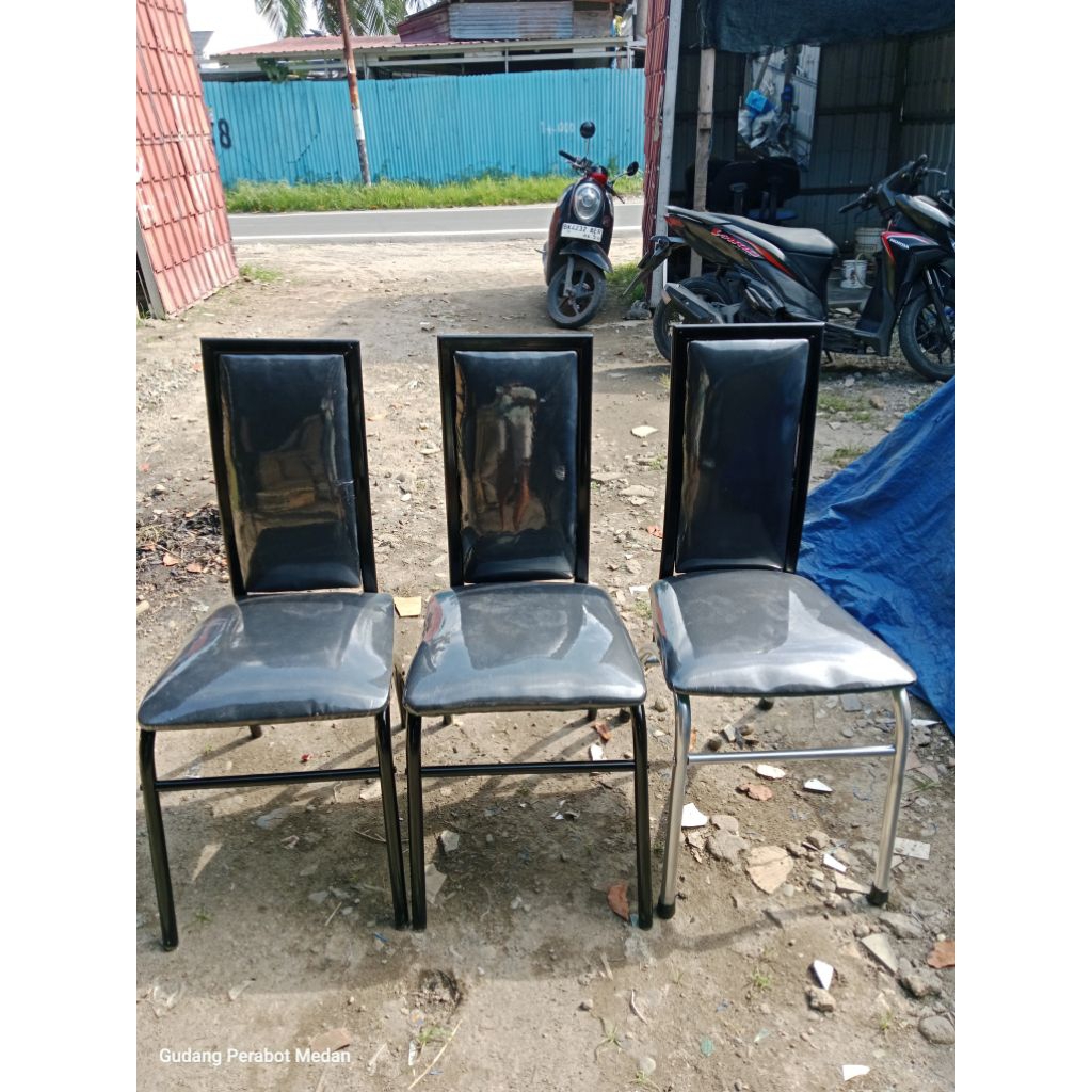 Jual Kursi Kantor Hidrolic, Kursi Hadap Kaki Besi, Kursi Bersandar, Bangku Kantor Bekas Murah