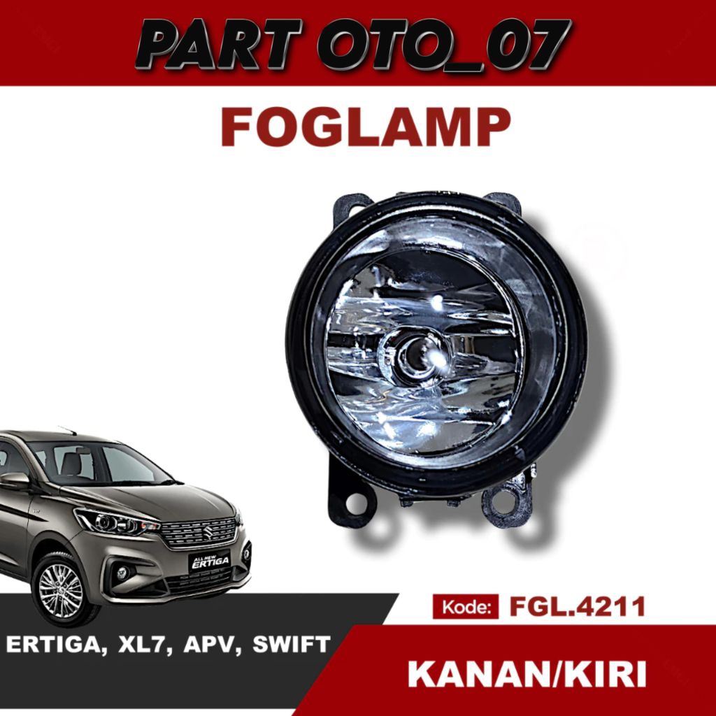 Foglamp Suzuki Ertiga/ Foglamp APV/ Foglamp Swift/ Foglamp Grand Vitara/ Foglamp Suzuki Universal