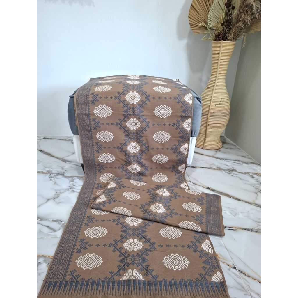 KAIN TENUN SONGKET ASLI LOMBOK