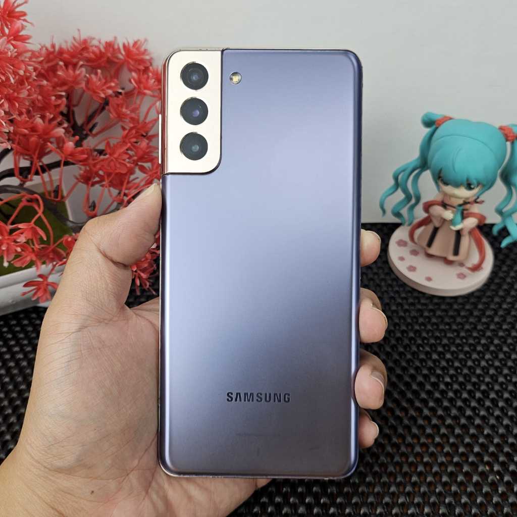 Samsung S21+ Plus 5G 8/256 Resmi SEIN Original Bekas Second Semua Fungsi Normal LCD Garis