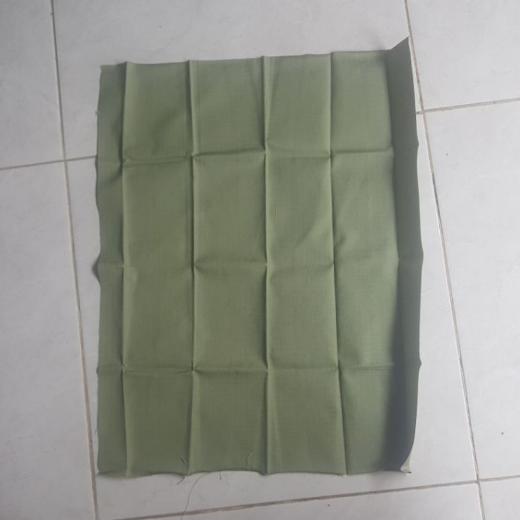 Kain Papan Nama Baju PDL TNI Terbaru Green Sage