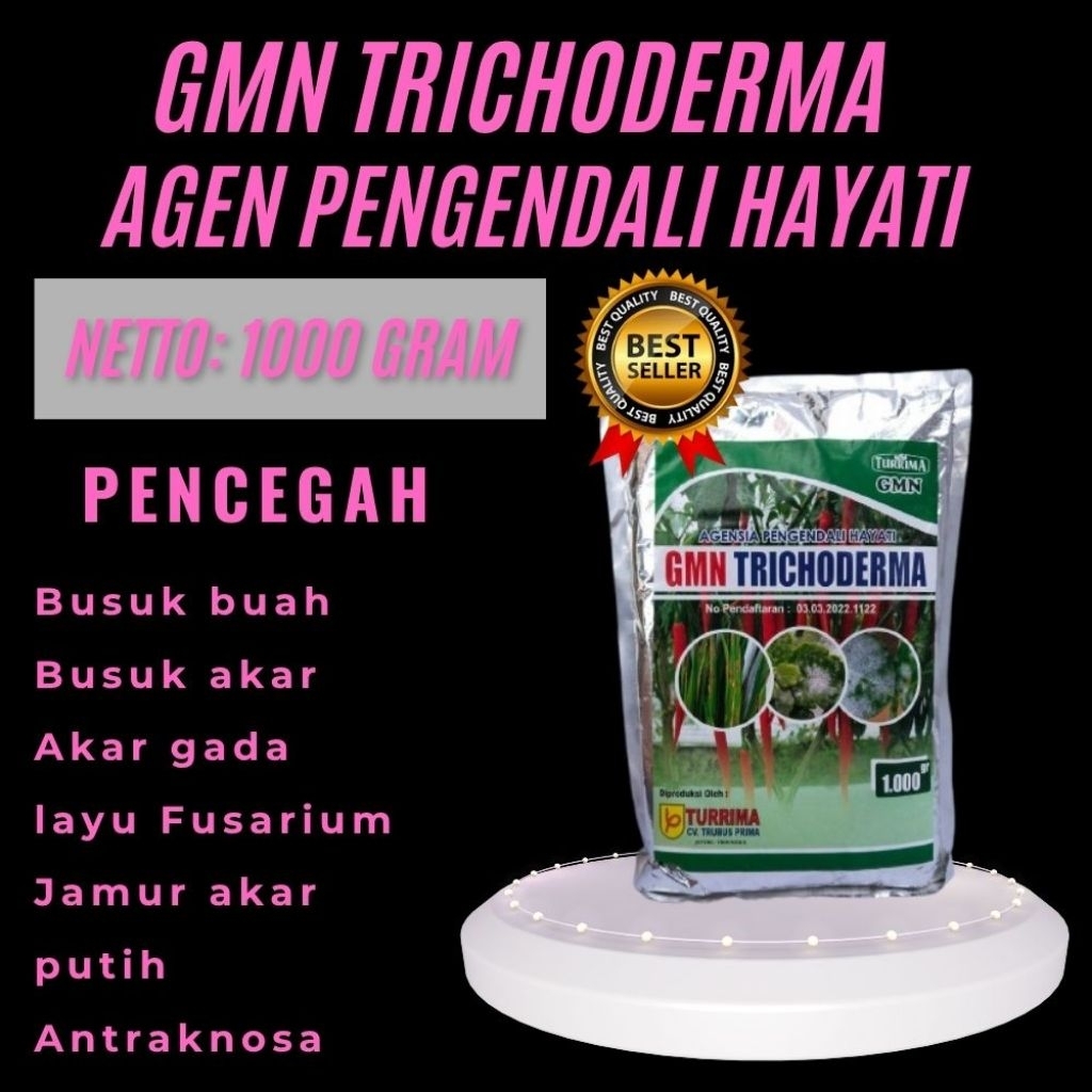 SOLUSI AMPUH  Tricoderma Nogan Isi 1kg