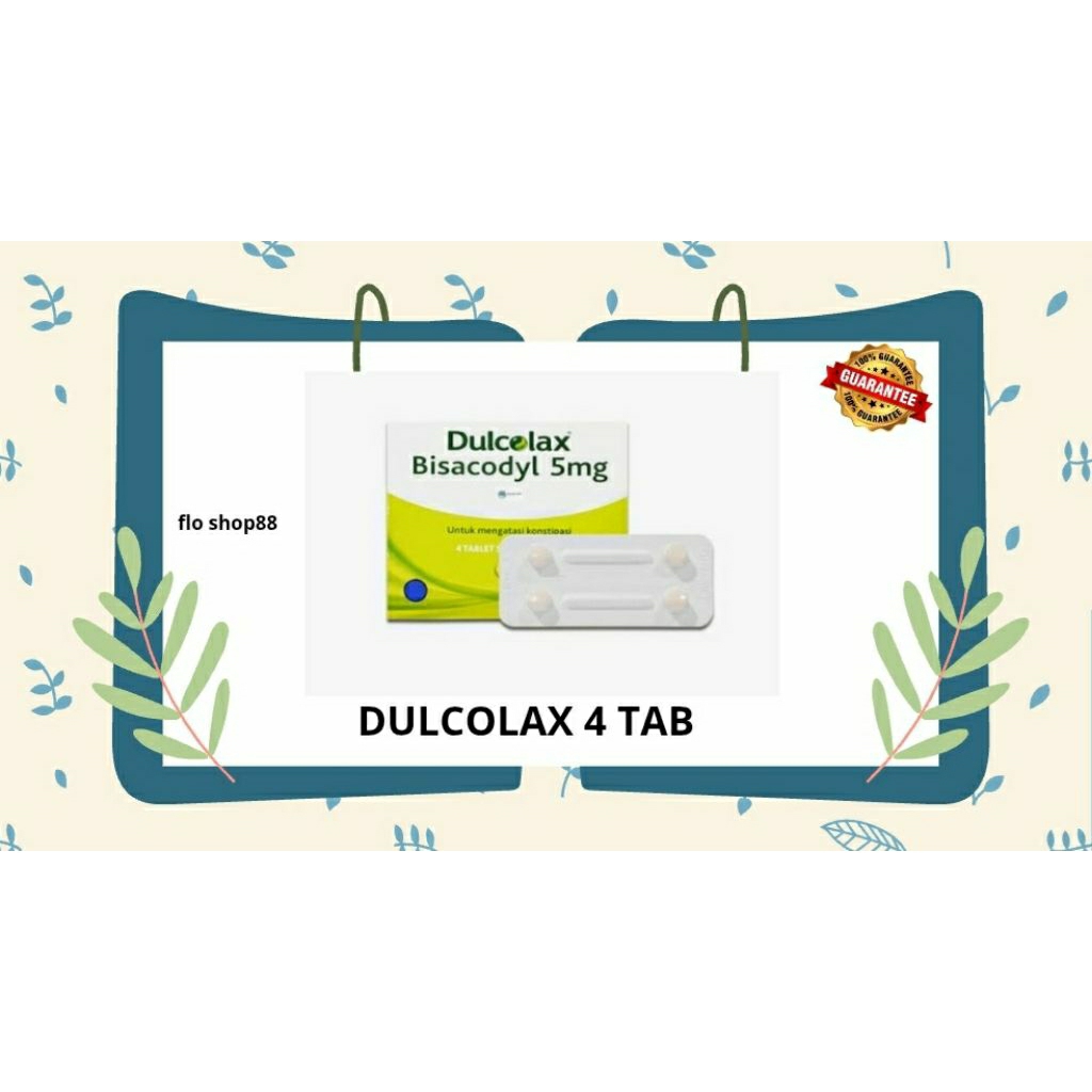 DULCOLAX 4 TABLET / DULCOLAX TABLET / DULCOLAX TABLET ISI 4 /DULCOLAX TAB