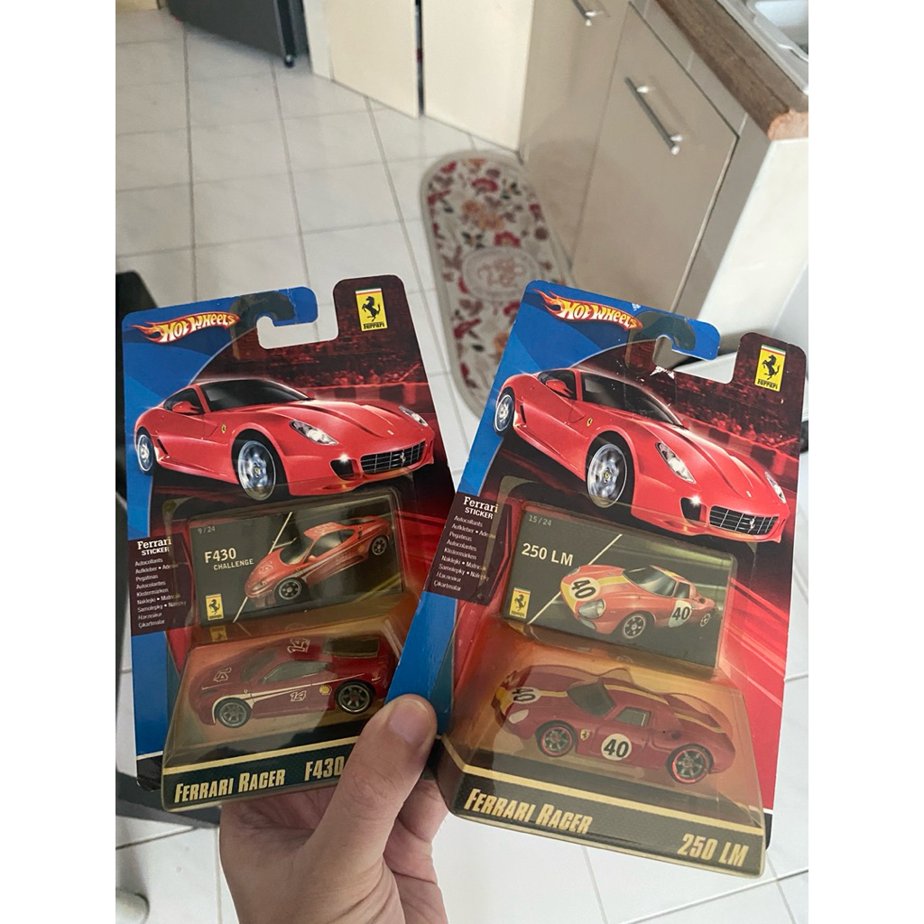 Hotwheels Ferrari Racers F430 Challenge & 250 LM