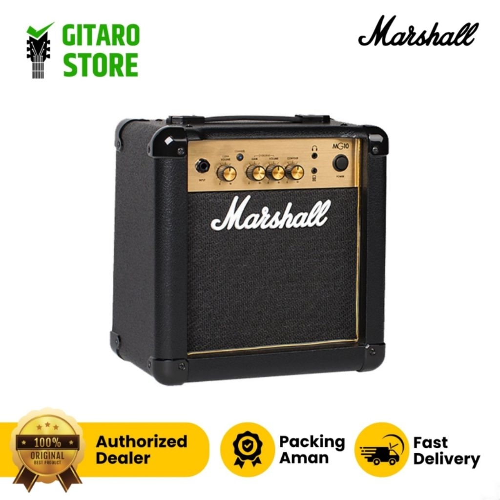 Marshall MG10 Gold Mg 10 Gold Amplifier Guitar Ampli Gitar Marshall