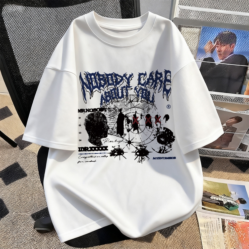 Baju kaos pria keren terbaru 2025 | Kemeja putih lengan pendek | Kaos sablon unik | T shirt pria cas