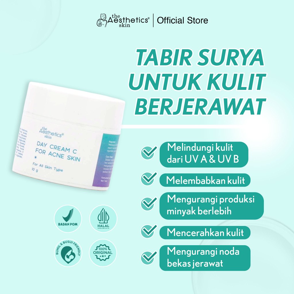 The Aesthetics Skin Day Cream C for Acne Skin
