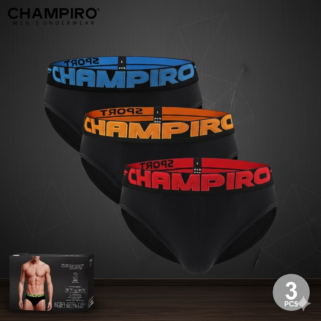 Celana Dalam Pria Bikini Champiro C-0339.C - CHAMPRIO C-0339.C Celana Dalam Pria Bikini Premium - CD