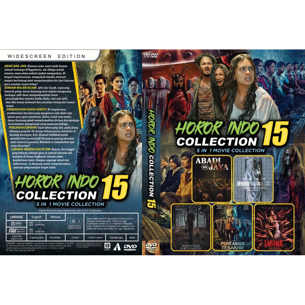Horror Indo 15 Collection