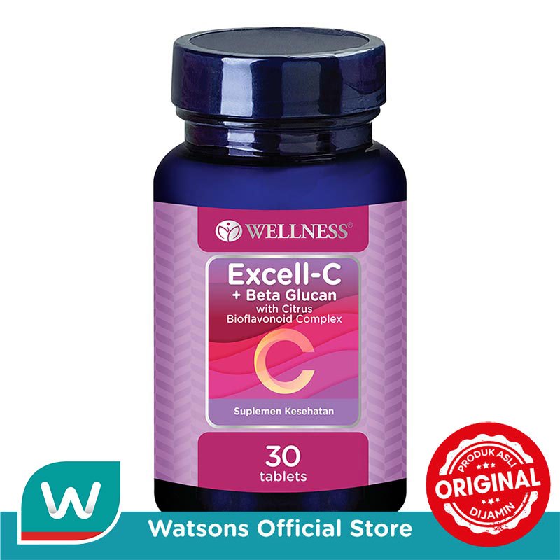 Wellness Excell-C + Betaglucan Tablet 30'S
