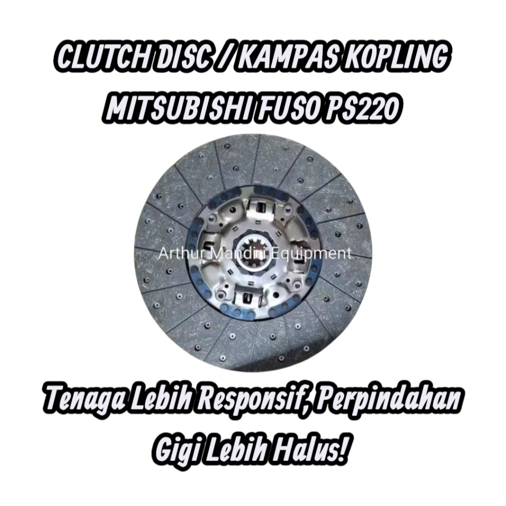 CLUTCH DISC/KAMPASKOPLING  ME523232 MITSUBISHI FUSO PS220