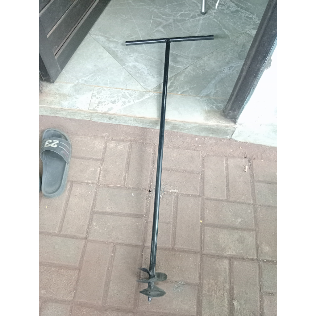 Bor Ulir Tanah Manual – Alat Pembuat Lubang Biopori dan Pertanian