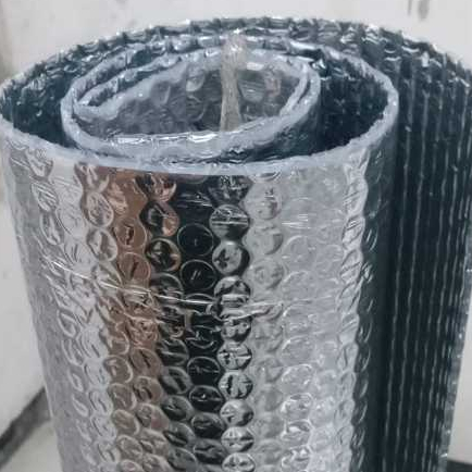 Alumunium Bubble Foil Roll 120cm x 25meter / Peredam Panas Atap Rumah Insulation Metalizing Foil