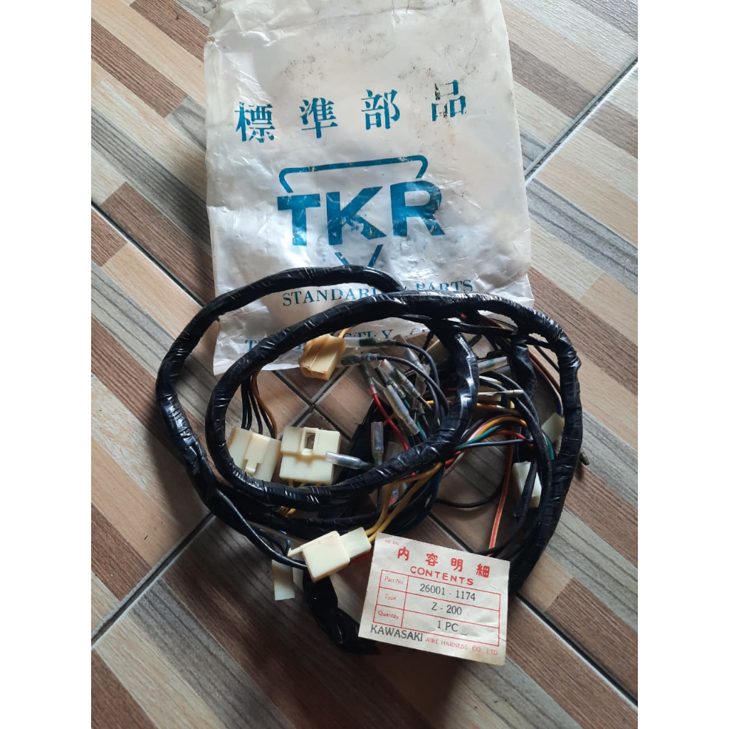 kabel body wiring harnes kawasaki binter merzy mercy kz200 CDI