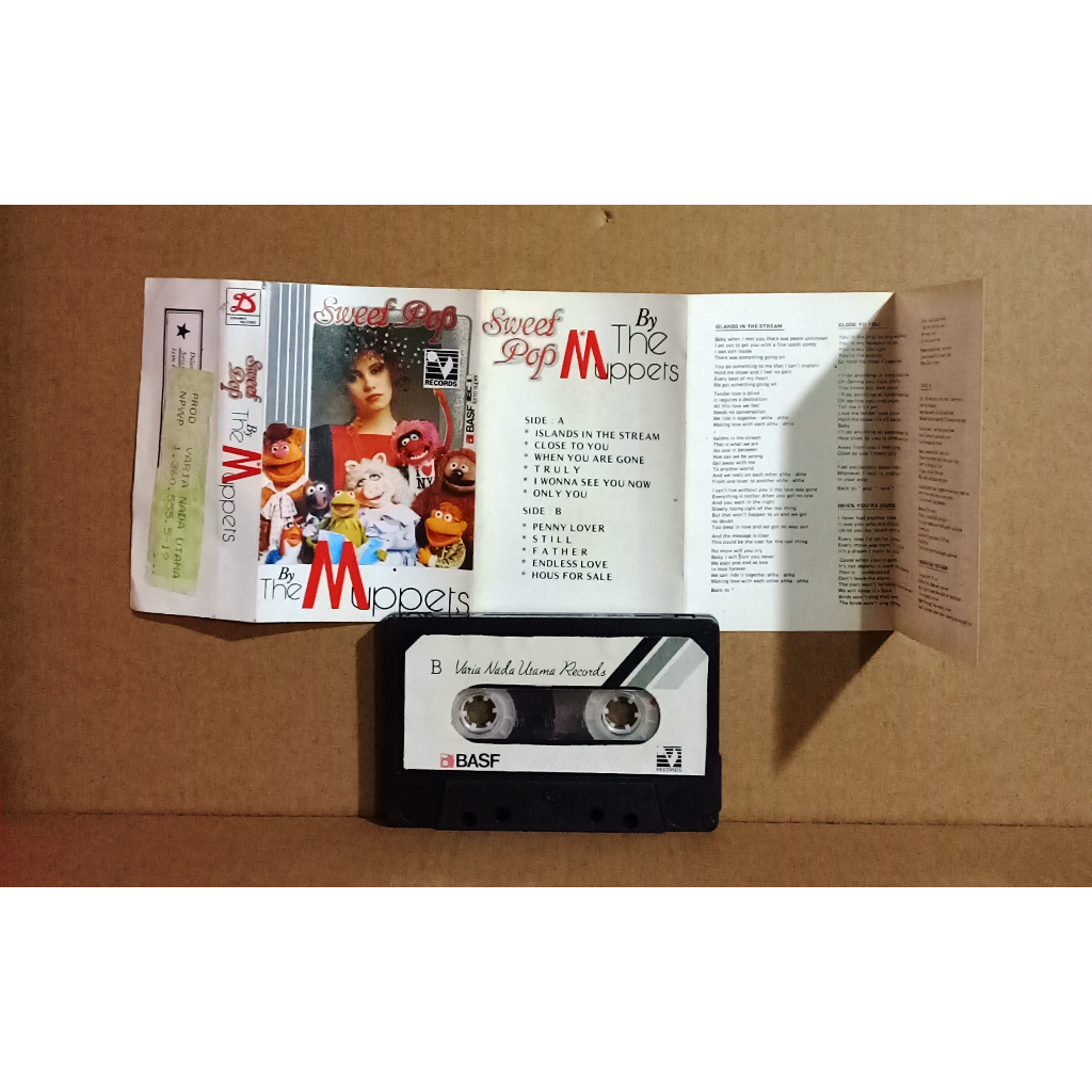 SWEET POP BY THE MUPPETS - Kaset