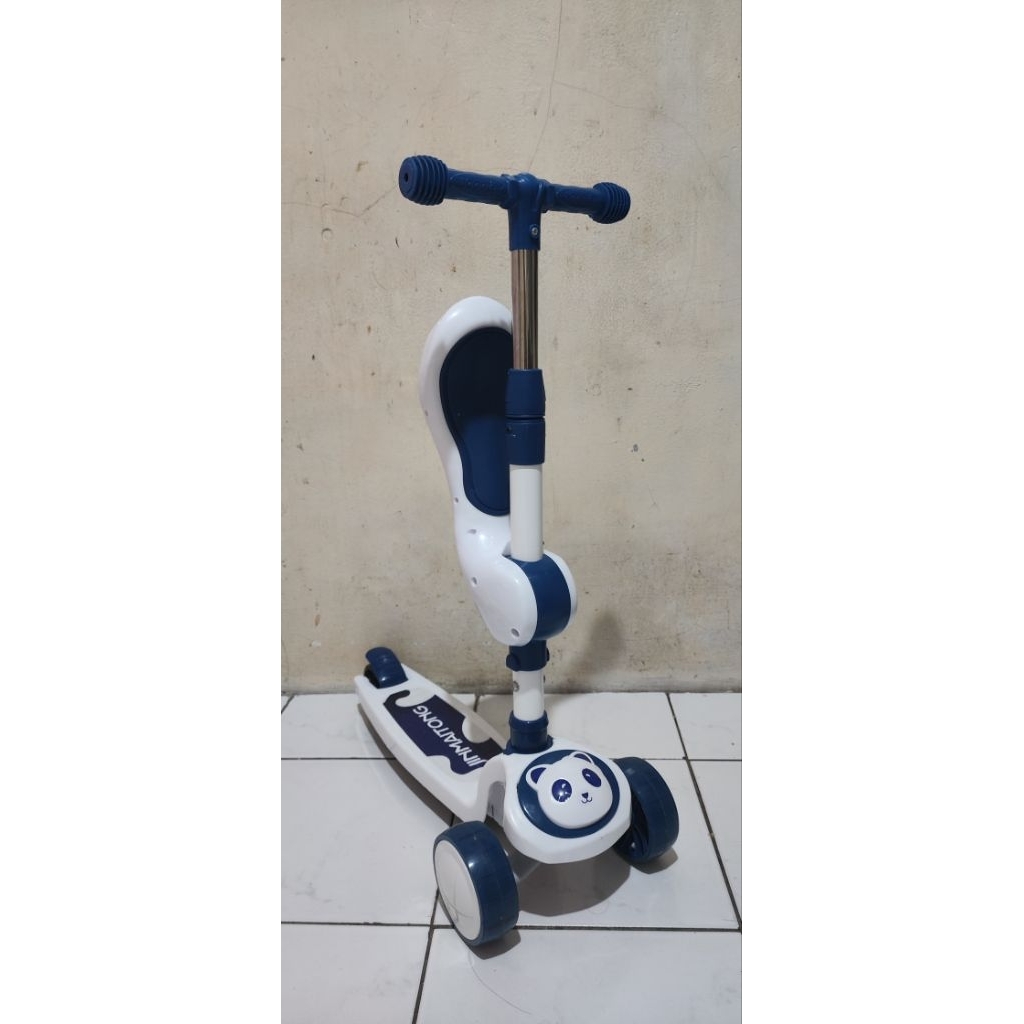 skuter sepeda anak 2in1 roda 3