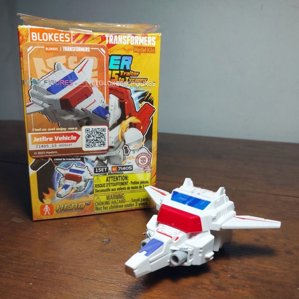 Blokees Transformers Galaxy Defender Version 05 jetfire jet