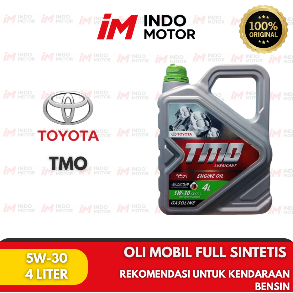 Toyota Motor Oil 5W-30 Full Synthetic 4L
