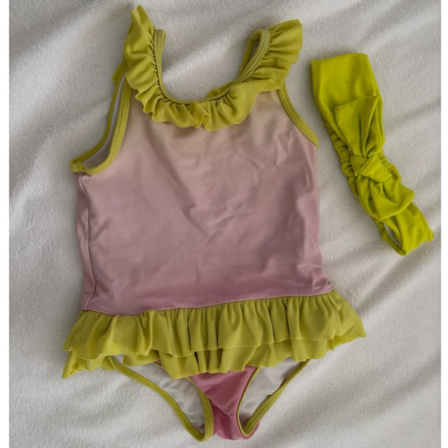Baju renang anak perempuan MOTHERCARE baby girl one piece swimsuit original preloved bekas second