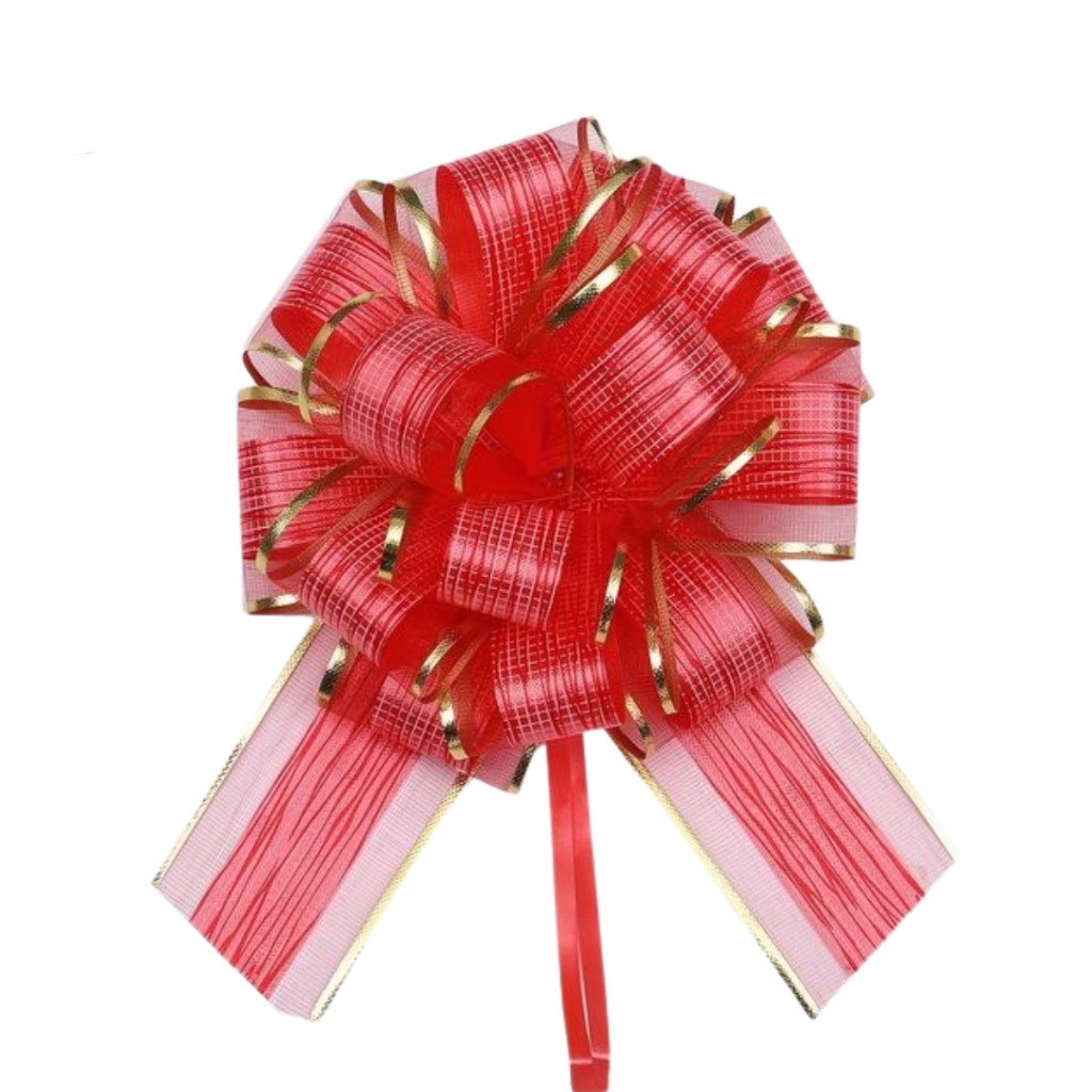 pita tarik pompom jumbo harga satuan 50mm pita jumbo pita peresmian pita pompom kado