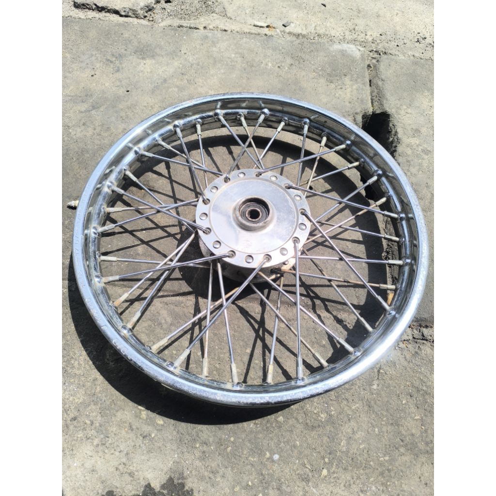 velg depan jari - jari ring 14 beat fi , beat karbu , beat esp , beat delux ,  all vario dan skupy ,