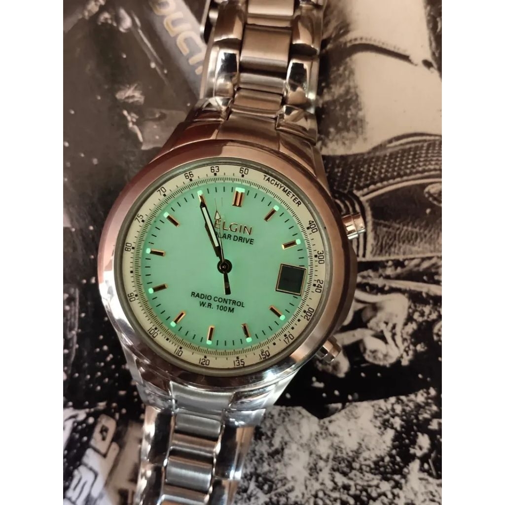 jam tangan Elgin Solar energi