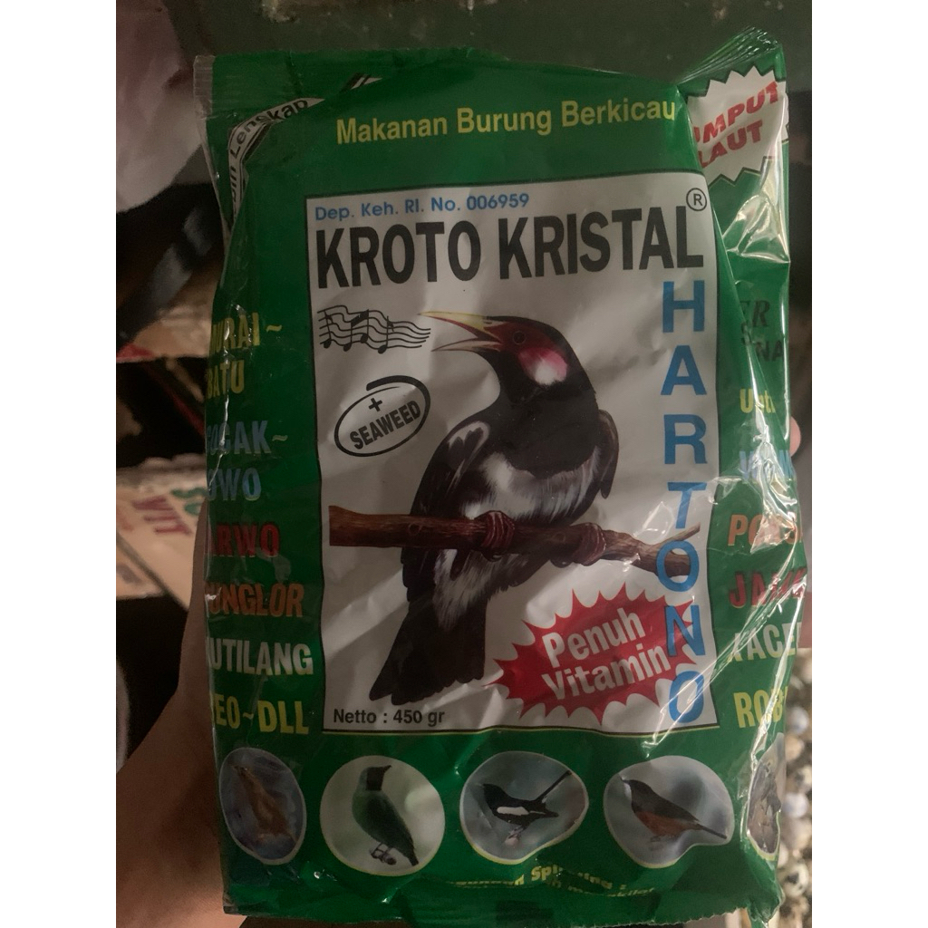 KROTO KRISTAL HIJAU HARTONO