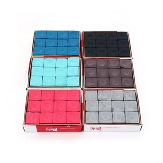 Chalk billiard | Kapur biliard 12 Pcs Merek Master (Harga Tercantum Per lusin)