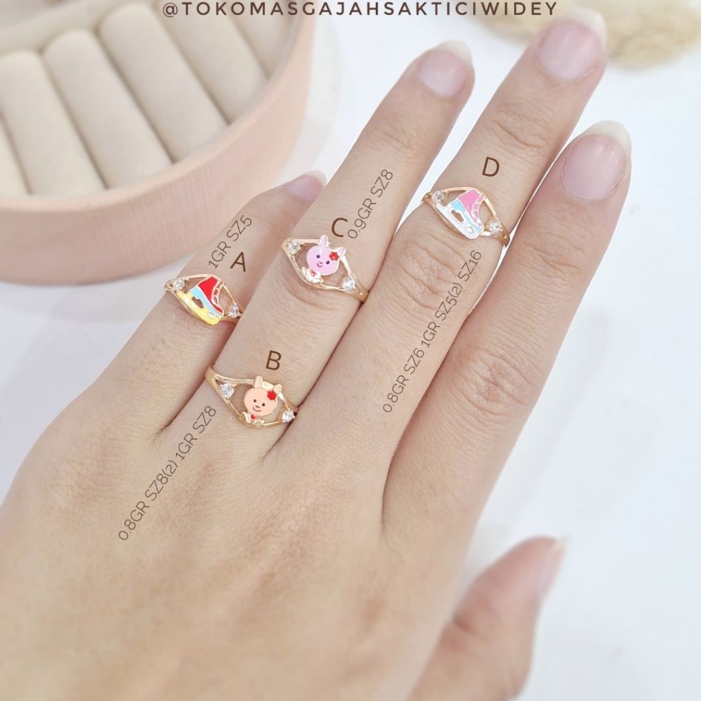 • CNCN ANAK KARAKTER KELINCI & SEPATU ICE SKATING