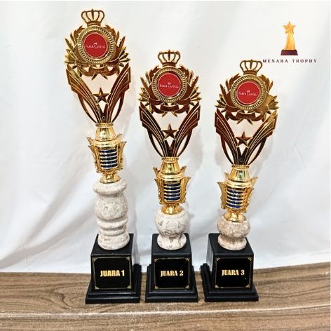 PIALA SATUAN MARMER PAGODA | SATUAN PIALA MURAH | PIALA CANTIK