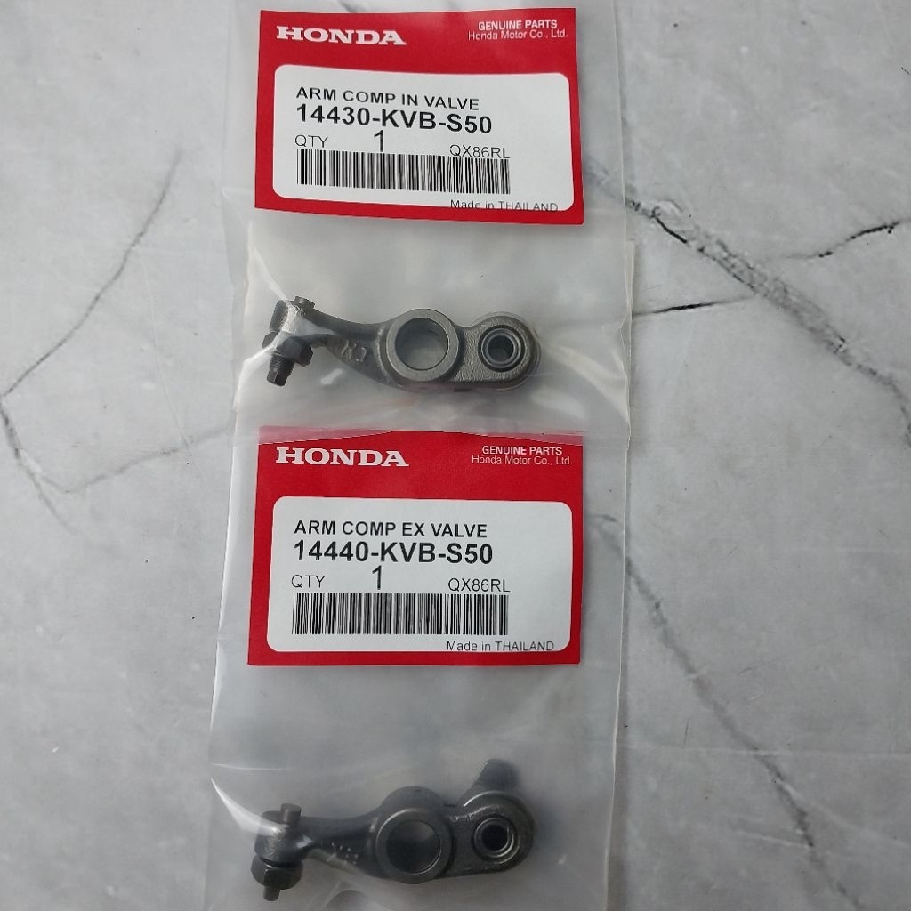 14430-KVB-S50 / 14440-KVB-S50 : PELATUK PLATUK KLEP IN/EX HONDA VARIO KARBU