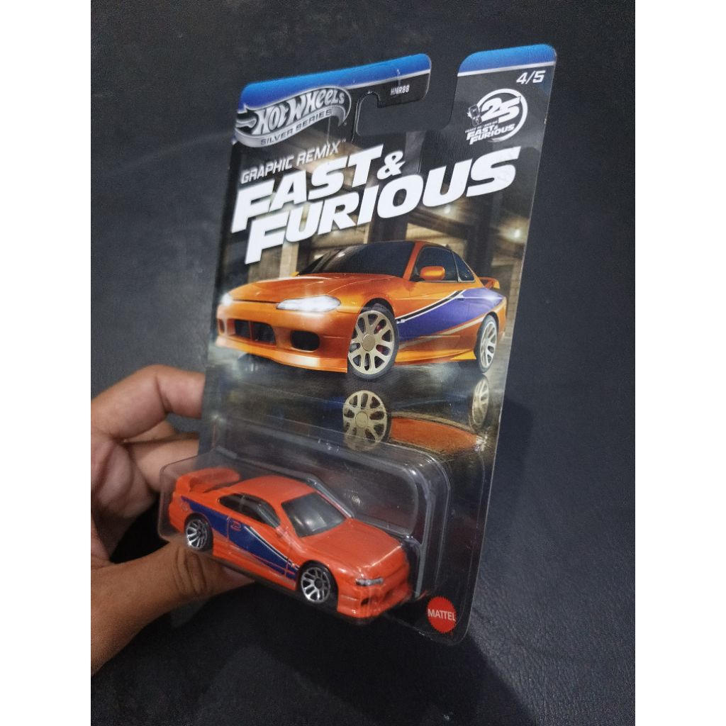 Hotwheels Nissan silvia s15 fast and furious
